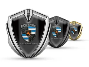 Porsche Abovedado Emblema Insignia Estilo Limitado Chic